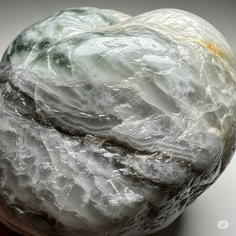 Hetian Green Jade Maitreya Buddha Pendant
