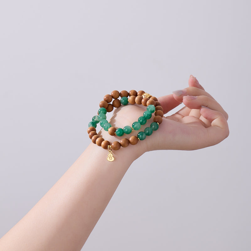 Jade Glimpse in the Deep Forest