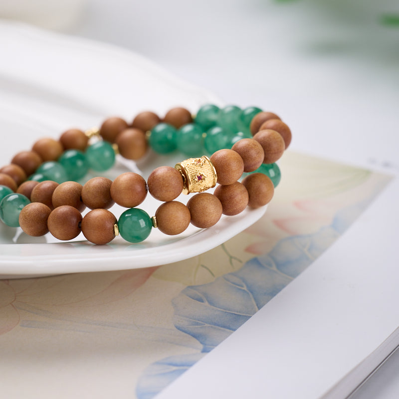 Jade Glimpse in the Deep Forest