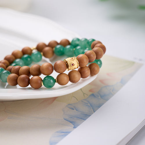 Jade Glimpse in the Deep Forest